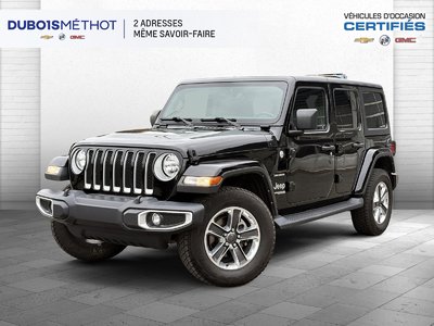 Jeep Wrangler UNLIMITED SAHARA, V6 3.6L, 2 TOITS, 4X4, AUTO !!! 2021 SUPER PROPRE !!!