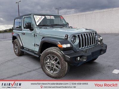 2024 Jeep Wrangler Sport S Sport S cold-weather group upgraded rims