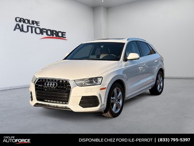 Audi Q3 Progressiv 2016 Audi Q3 Progressiv 2016 — VUS compact de luxe avec moteur turbo 2.0L, toit panoramique, confort haut