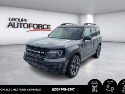Ford Bronco Sport Outer Banks 2023 OUTER BANKS/4X4/1.5L ECOBOOST/VOLANT CHAUFFANT/DEMAR. DISTANCE/NAVIGATION/CUIR