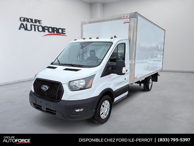 Ford TRANSIT CUTAWAY T-250 CUTAWAY 2024 EMP. 156 • MOTEUR 3.5L • 4.10 DIFF • 9070 GVWR • JAMAIS ACCIDENTÉ !