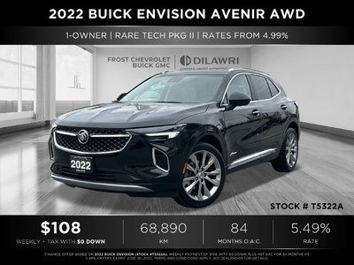 2022 Buick ENVISION in Woodbridge, Ontario