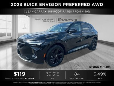 2023 Buick ENVISION in Toronto, Ontario