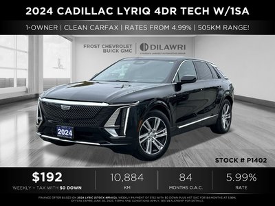 Cadillac LYRIQ  2024 à Mississauga, Ontario