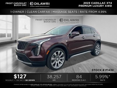 2023 Cadillac XT4 in Brampton, Ontario