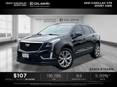 2021 Cadillac XT5 in Brampton, Ontario