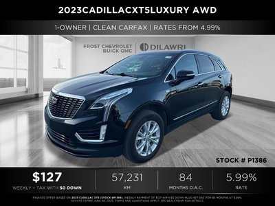 2023 Cadillac XT5 in Woodbridge, Ontario