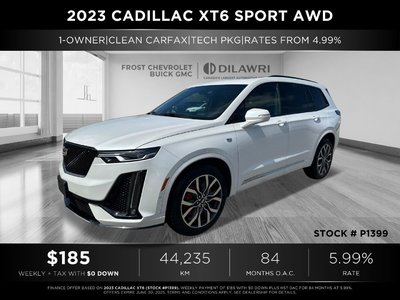 2023 Cadillac XT6 in Mississauga, Ontario