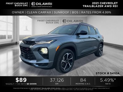 2021 Chevrolet Trailblazer in Brampton, Ontario
