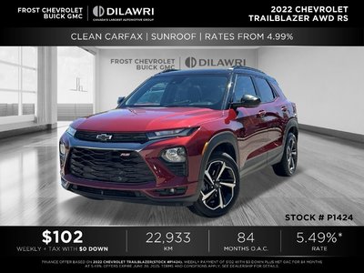 Chevrolet Trailblazer  2022 à Brampton, Ontario