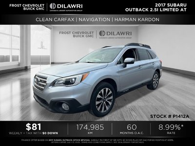 2017 Subaru Outback in Brampton, Ontario