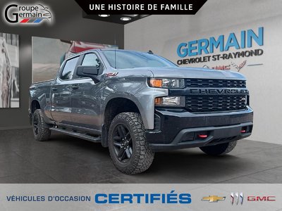 2022 Chevrolet Silverado 1500 4WD CREW CAB CUSTOM TRAIL BOSS | 2.7L |BOITE 6 1/2 GROUPE GERMAIN - UNE HISTOIRE DE FAMILLE DEPUIS 1946