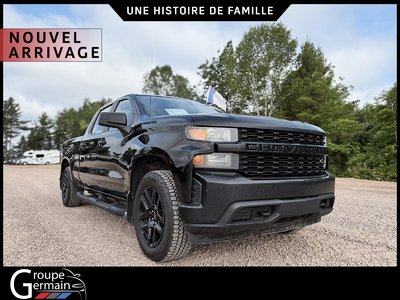 2022 Chevrolet Silverado 1500 CREW CAB CUSTOM | 2.7L | BOITE DE 6.5 | DÉMARREUR