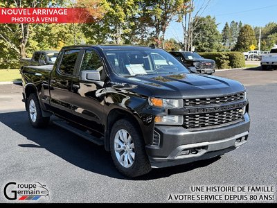 2022 Chevrolet Silverado 1500 CREW CAB CUSTOM | 2.7 L | BOITE DE 6.5 | DÉMARREUR GROUPE GERMAIN - UNE HISTOIRE DE FAMILLE DEPUIS 1946