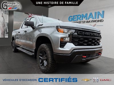 2024 Chevrolet Silverado 1500 4WD CREW CAB CUSTOM TRAILBOSS | 2.7L | BOITE 6.5 |