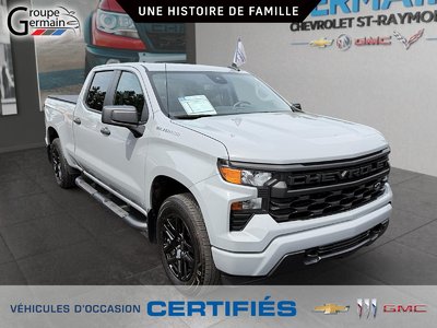 2024 Chevrolet Silverado 1500 CREW CAB CUSTOM | 2.7L | BOITE 6.5 | DÉMARREUR