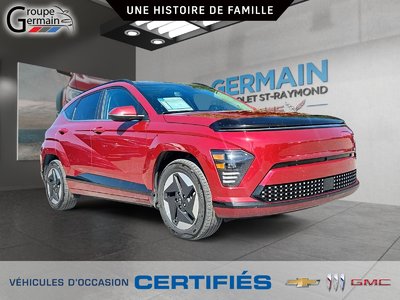 2024 Hyundai Kona EV ULTIMATE | 420KM D'AUTONOMIE ENV. | CUIR | GROUPE GERMAIN - UNE HISTOIRE DE FAMILLE DEPUIS 1946