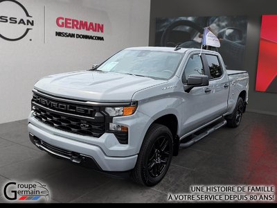 2024 Chevrolet Silverado 1500 4WD Crew Cab CUSTOM | 2.7L | BOITE 6.5 | DÉMARREUR