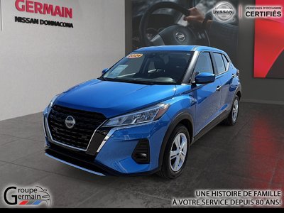 2024 Nissan KICKS S | TAUX À PARTIR DE 2.99% | A/C | CAMÉRA DE RECUL GROUPE GERMAIN - UNE HISTOIRE DE FAMILLE DEPUIS 1946