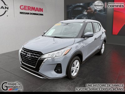 2024 Nissan KICKS S | CAMÉRA DE RECUL | A/C | BLUETOOTH | GROUPE GERMAIN - UNE HISTOIRE DE FAMILLE DEPUIS 1946