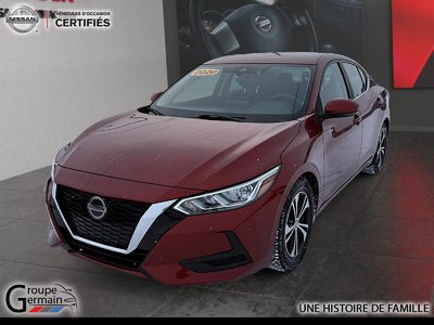2020 Nissan SENTRA SV | BAS KILOMÉTRAGES | CAMÉRA DE RECUL | GROUPE GERMAIN - UNE HISTOIRE DE FAMILLE DEPUIS 1946