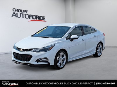 Chevrolet Cruze Premier,bancs chauffants,volant chauffant,bas km! 2018 JAMAIS ACCIDENTÉ