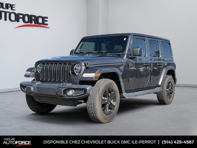 Jeep Wrangler Unlimited Sahara Altitude 2022 JAMAIS ACCIDENTÉ