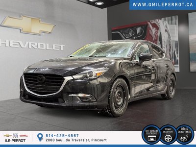 Mazda 3 GT, BANC CHAUFFANT, MANUELLE 2017 JAMAIS ACCIDENTÉ