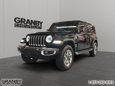 Jeep Wrangler Unlimited Sahara AUTOMATIQUE 4 CYL 2021 le centre de l usage en estrie