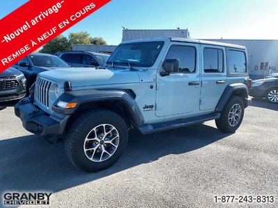 Jeep Wrangler Sport S AUTOMATIQUE 4 CYL 2024 le centre de l usage en estrie