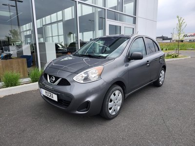 2017 Nissan Micra S + BAS KILOMETRAGE + MANUELLE + WOW!+++