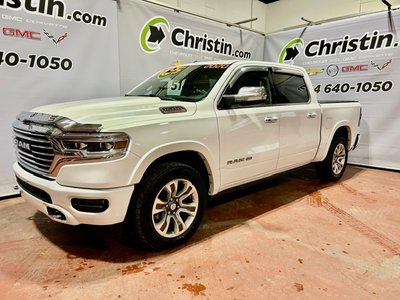 Ram 1500 LARMIE LONGHORN SUNROOF CUIR GPS DIESEL 2020