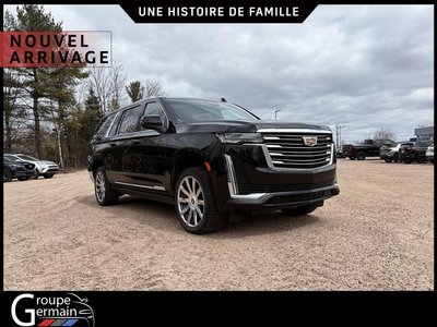 2024 Cadillac ESCALADE ESV À TI PLATINUM LUXURY | 8 PNEUS | AUCUNE TAXE DE LUXE