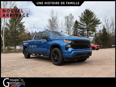2023 Chevrolet Silverado 1500 CREW CAB CUSTOM EDITION RALLYE | 2.7L | BTE DE 6.5 GROUPE GERMAIN - UNE HISTOIRE DE FAMILLE DEPUIS 1946