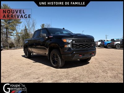 2024 Chevrolet Silverado 1500 4WD CREW CAB CUSTOM TRAILBOSS | 5.3L | BTE DE 6.5 GROUPE GERMAIN - UNE HISTOIRE DE FAMILLE DEPUIS 1946