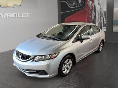 Honda CIVIC LX | SIEGES CHAUFFANTS, AIR CLIM !! 2014