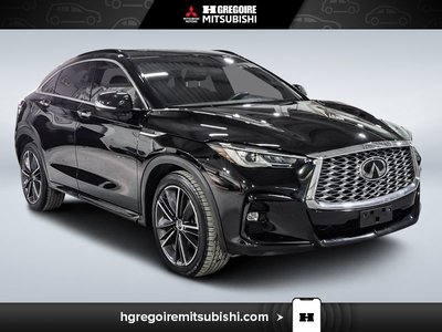 Infiniti QX55 LUXE  AWD  Cuir  Toit  Caméra  Mags  Carplay 2023