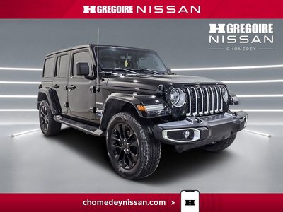 Jeep Wrangler Unlimited Sahara Hybrid Branchable Cuir Carplay 2021