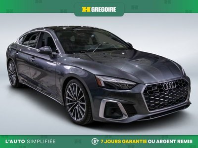 Audi A5 Progressiv AWD AUTO A/C CUIR TOIT NAV GR ELECT MAG 2022