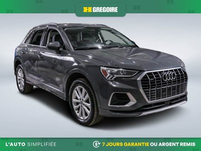 Audi Q3 Komfort AWD AUTO A/C CUIR TOIT GR ELECT MAGS CAM R 2020