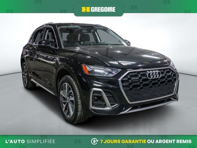 Audi Q5 AWD AUTO A/C CUIR TOIT NAV GR ELECT MAGS CAM RECUL 2022