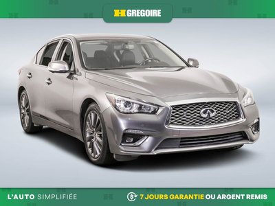 Infiniti Q50 LUXE AWD AUTO A/C CUIR TOIT GR ELECT MAGS CAM RECU 2023