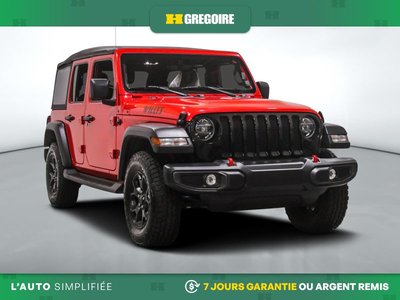 Jeep Wrangler Willys AWD AUTO A/C TOIT NAV MAGS CAM REC BLUETOOT 2022
