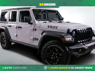Jeep Wrangler 4X4 AUTO A/C GR ELECT MAGS CAM RECUL BLUETOOTH 2023