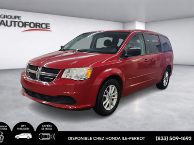 Dodge Grand Caravan SXT 2014 2014 *2 RANGÉES DE BANCS RABATTABLES AU PLANCHER*
