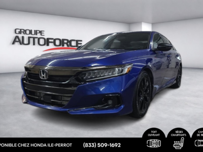 Honda Accord Sedan Sport 2022 2022 *CUIR, DÉMARREUR À DISTANCE, VOLANT ET BANCS CHAUFFANTS*
