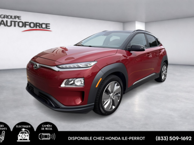 Hyundai Kona Electric Preferred 2021 PLUS DE 400KM D'AUTONOMIE // SIÈGES ET VOLLANT CHAUFFANTS // CAMÉRA DE RECUL // +++
