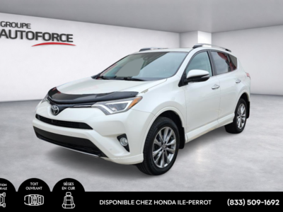 Toyota RAV4 Limited 2017 2017 *BAS KILOMÉTRAGE POUR L'ANNÉE*