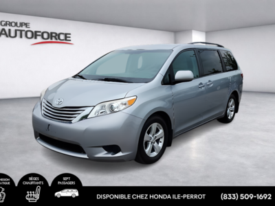 Toyota Sienna LE 2016 8 PASSAGERS // BAS KM // CAMÉRA DE RECUL // +++