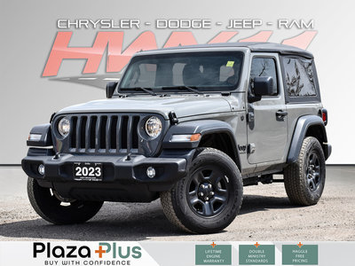 2023 Jeep Wrangler Sport LOW KMS, VERY CLEAN, FINANCE ME